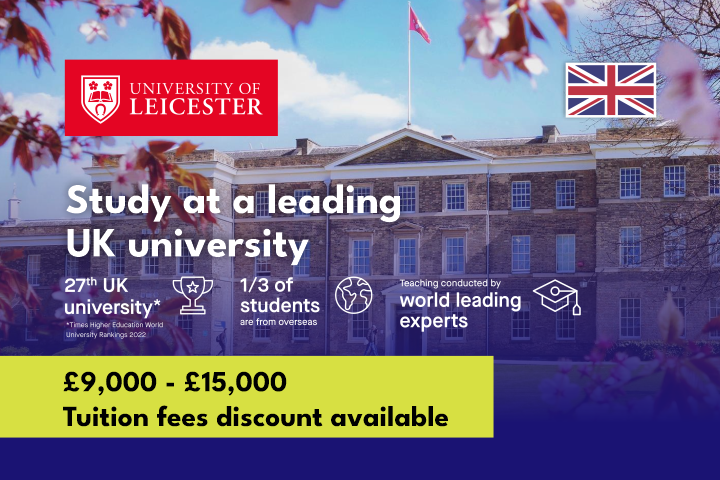 £9000 – £15000 Tuition Fees Discount